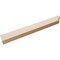 Ekena Millwork 2in. W x 4in. H x 32in. L Clemmons Woodgrain TimberThane Rafter Tail, Primed Tan RFTUR02X04X32CLERCPR - alternate 5